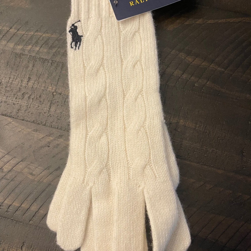 Ralph Lauren wool gloves